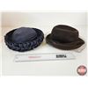 Image 7 : Ladies Hats (2) w/Biltmore Hat Box  (Box Measures : 12'H x 15"W x 13"D)