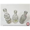 Image 12 : Vintage Embossed Pop Bottles (3) : - America Dry - Orange Dandy - Wishing Well (8-3/4"H)