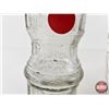 Image 3 : Vintage Embossed Pop Bottles (3) : - America Dry - Orange Dandy - Wishing Well (8-3/4"H)