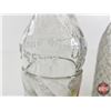 Image 4 : Vintage Embossed Pop Bottles (3) : - America Dry - Orange Dandy - Wishing Well (8-3/4"H)