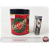 Image 5 : - Granger Pipe Tobacco Christmas Can (Cardboard)  - Granger Pipe Tobacco Package (Unopened) (Can Mea