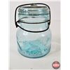 Image 5 : Combo:  - Small Pyrex Dish w/Lid - Atlas Sealer Jar - Wagner Cast Iron Ashtray Skillet