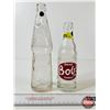 Image 1 : Bob's Bottles (2) : Swift Current  - ACL Label  - Embossed : (Defect) (Measures : 9-3/4"H)