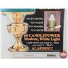 Image 3 : Cardboard Easel Back "Aladdin" Advertisement (Measures : 20-3/4"H x 17-1/2"W)