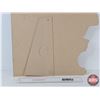 Image 6 : Cardboard Easel Back "Aladdin" Advertisement (Measures : 20-3/4"H x 17-1/2"W)