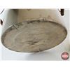 Image 10 : Medicine Hat Potteries : 5 Gallon Crock w/Lid : Sleepy Indian (Note : Hairline Crack In Lid) (Measur