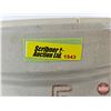 Image 11 : Medicine Hat Potteries : 5 Gallon Crock w/Lid : Sleepy Indian (Note : Hairline Crack In Lid) (Measur