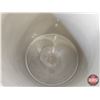 Image 8 : Medicine Hat Potteries : 5 Gallon Crock w/Lid : Sleepy Indian (Note : Hairline Crack In Lid) (Measur