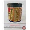 Image 3 : Plow Boy Tobacco Can (Cardboard) : "October 1944" (Measures : 6"H x 5"Dia)