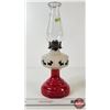 Image 3 : Scottie Dog Lamp : 10 Dogs : Red (Measures w/Chimney : 18-1/4"H)