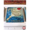 Image 4 : Piper Heidsieck Chewing Tobacco Combo : - Tins (Empty) (2) - Tin (Full) (1) - Small Tobacco Plug Woo