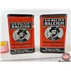 Image 2 : Sir Walter Raleigh Tobacco Pocket Tins (2) (Both : 4-1/2"H x 3"W x 3/4"D)