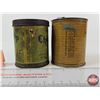 Image 3 : Cigarette Tins (2) :  - Philip Morris English Blend  - Virginia Chief Whip (Paper Label) (Both : 3-1