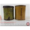 Image 5 : Cigarette Tins (2) :  - Philip Morris English Blend  - Virginia Chief Whip (Paper Label) (Both : 3-1