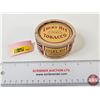 Image 1 : Lucky Hit Tobacco Can (Cardboard) : (Measures : 1-3/4"H x 3-1/4"Dia)