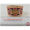 Image 3 : Lucky Hit Tobacco Can (Cardboard) : (Measures : 1-3/4"H x 3-1/4"Dia)
