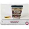 Image 1 : Bond Street Pipe Tobacco Pocket Tin : "Established Over 100 Years" (Measures : 4-1/2"H x 3"W x 1"D)