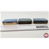Image 3 : Edgeworth Plug Slice Tobacco Tins (3) (Measure : 1"H x 3-1/4"W x 2-1/4"D)