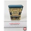 Image 1 : Bond Street Pipe Tobacco Pocket Tin : "Established Over 90 Years" (Mostly Full) (Measures : 4-1/2"H 