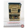 Image 2 : Bond Street Pipe Tobacco Pocket Tin : "Established Over 90 Years" (Mostly Full) (Measures : 4-1/2"H 