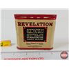 Image 4 : Revelation Pipe Tobacco Pocket Tin : (Seal Indicates Supplied for Armed Forces Use) (Measures : 3"H 