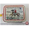 Image 2 : Repeater Fine Cut Tobacco Tin  (Measures : 1-1/2"H x 3-1/2"W x 2-3/4"D)