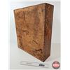 Image 5 : Plywood & Glass Door Display Cabinet  (Measures : 24-1/4"H x 21-1/4"W x 6-1/2"D)