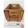 Image 3 : Pepsi-Cola Wooden Crate (1962) (Measures : 10"H x 18"W x 11-1/2"D)