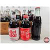 Image 2 : Variety of Vintage Coca-Cola Bottles (21 Full & 3 Empty) :  c/w Pepsi-Cola Wooden Crate  (Crate Meas