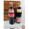 Image 2 : Glass Coca-Cola Bottles : (All Full) : (1980's) : Variety of Types Of Coca-Cola - One Litre Bottles