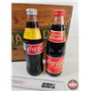 Image 7 : Glass Coca-Cola Bottles : (All Full) : (1980's) : Variety of Types Of Coca-Cola - One Litre Bottles