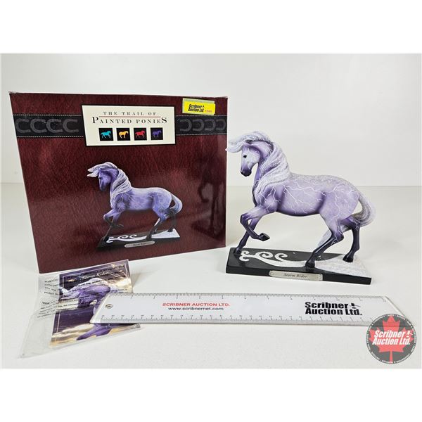 THE TRAIL OF PAINTED PONIES Figurine : Storm Rider (Artist : Rod Barker & Lauren Reeser) (Box Measur