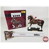 Image 1 : THE TRAIL OF PAINTED PONIES Figurine : King of Hearts (Artist : Karlynn Keyes) (Box Measures : 9"H x
