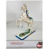Image 3 : THE TRAIL OF PAINTED PONIES Figurine : Appaloosa Peacock (Artist : Lynn Bean) (Box Measures : 9"H x 