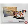 Image 1 : HORSE OF A DIFFERENT COLOR Figurine : Dia De Los Muertos Quarter Horse (Westland Giftware) (Box Meas