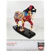 Image 3 : HORSE OF A DIFFERENT COLOR Figurine : Dia De Los Muertos Quarter Horse (Westland Giftware) (Box Meas