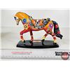 Image 5 : HORSE OF A DIFFERENT COLOR Figurine : Dia De Los Muertos Quarter Horse (Westland Giftware) (Box Meas