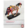 Image 8 : HORSE OF A DIFFERENT COLOR Figurine : Dia De Los Muertos Quarter Horse (Westland Giftware) (Box Meas