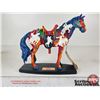 Image 2 : HORSE OF A DIFFERENT COLOR Figurine : Technicolor Dream Horse Mustang (Westland Giftware) (Box Measu