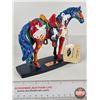 Image 9 : HORSE OF A DIFFERENT COLOR Figurine : Technicolor Dream Horse Mustang (Westland Giftware) (Box Measu