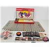 Image 1 : Hockey Board Game; NHL Fabric Patch & Corvette Collector Cards