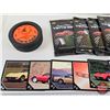 Image 6 : Hockey Board Game; NHL Fabric Patch & Corvette Collector Cards