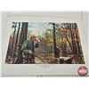 Image 20 : Vintage Hunting/Outdoorsman Combo (40 pcs total) : Remington Waterfowl Prints; 1960's Sask Hunting R