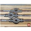 Image 7 : GTD Little Giant Tap & Die Set in Wood Case  (Note : 2 Thread Taps Missing) (Measures : 4"H x 28-1/2