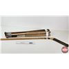 Image 1 : Wooden Baseball Bats (5) & Hockey Stick (1) (Hockey Stick Measures : 61"L)