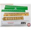 Image 10 : Back to School : Unused Old Stock Lined Scribblers (17); Rulers; Geometry Set; Victory Harmonica; Co