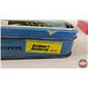 Image 10 : Riley's Toffee Tins (3) (Largest Measures : 2"H x 8-1/2"W x 6"D)