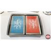 Image 4 : Group :  - Small Oil Tins : Whiz; Motor Rhythm; Loosen-All - Playing Cards - Rubber Repair Kits : BF