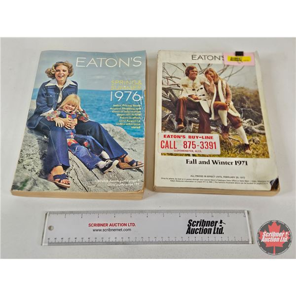 Eaton's Catalogs (2) : Fall/Winter 1971; Spring/Summer 1976