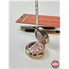 Image 7 : Combo : Gavel; Mini Tape Measures; Mini Swiss Army Knives (2); Avon Cologne; etc